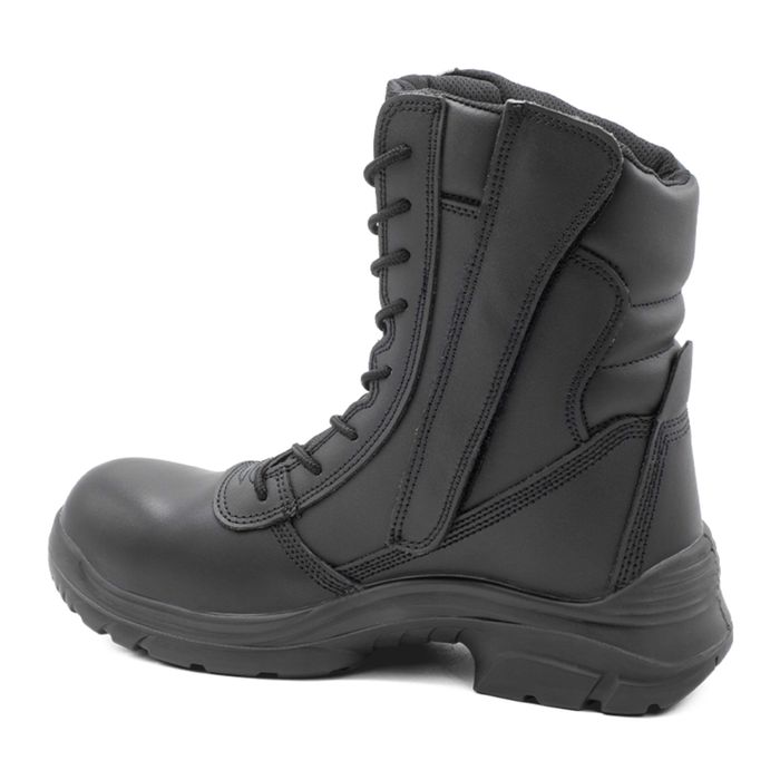 54.95€ Bota Tática Lion S3. Em couro preto, Leve e Confortável.