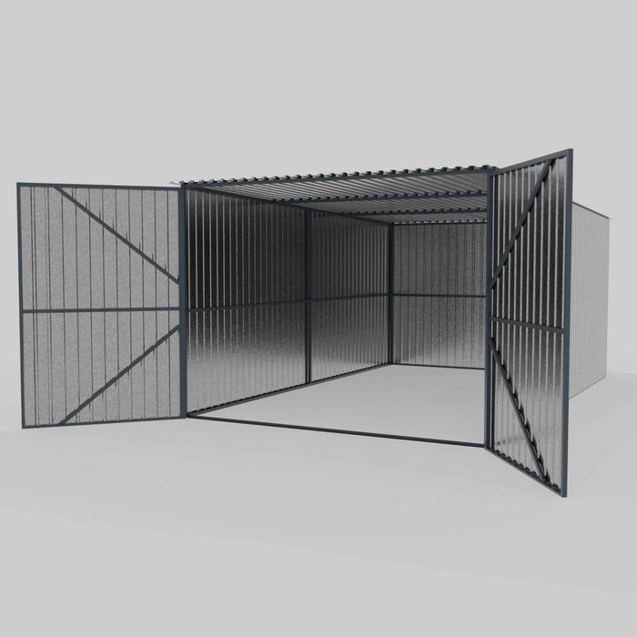 Garaż blaszany na budowę Blaszak Schowek Budowlany 3x5

DOSTAWA NA TER