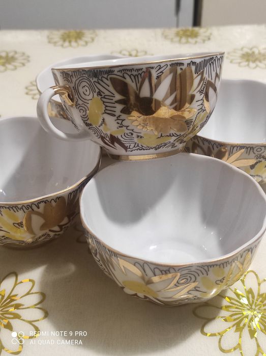 Золотые Ромашки ЛФЗ, 5 шт без блюдец