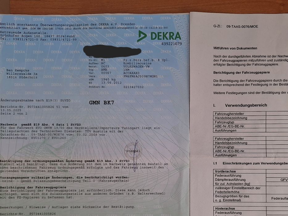 Койловери  ТА Tесhnix GFVW12VA/GVVW13VA, EVOSTVW12H