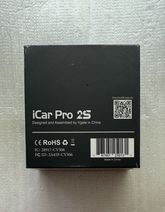 Автосканер Vgate iCar Pro 2S Bluetooth 5.3 для IOS/Android OBD2 ELM327