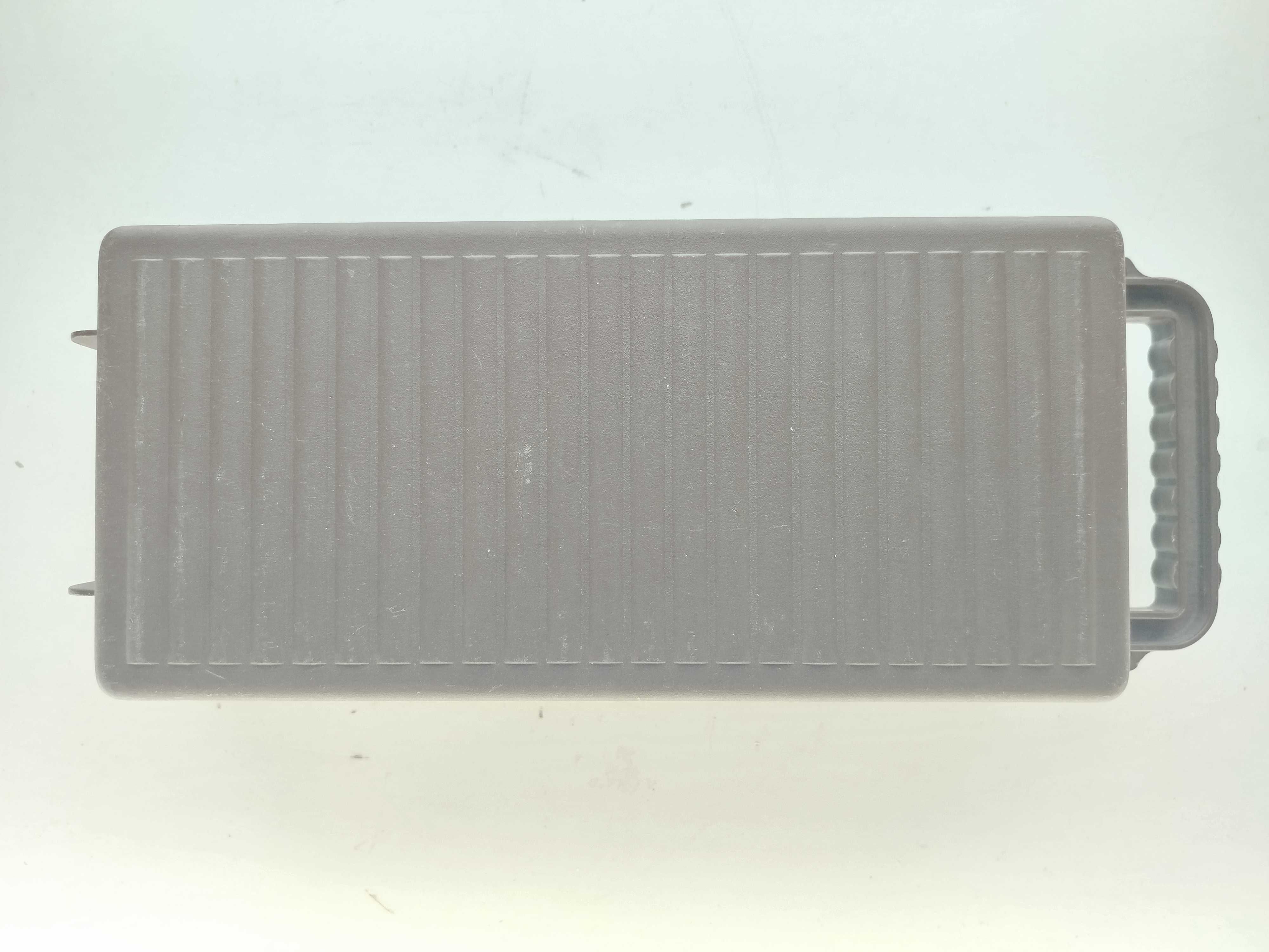 Pudełko na kasety BOX pojemnik na 12 szt vintage PRL brązowy unikat