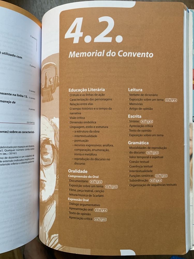 Manual Português “Encontros 12” e caderno de Atividades