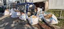 Trociny klocki drewniane sosna big bag  oddam za darmo okazja polecam