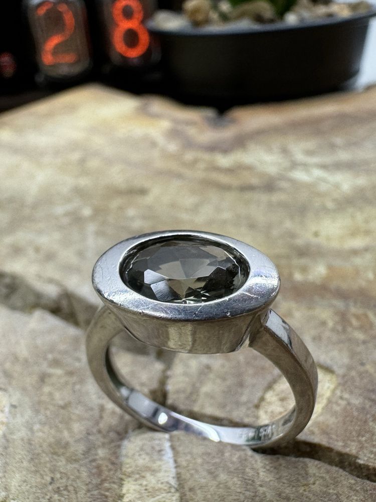 Stary piękny pierścionek 925 srebro 3.4g yes