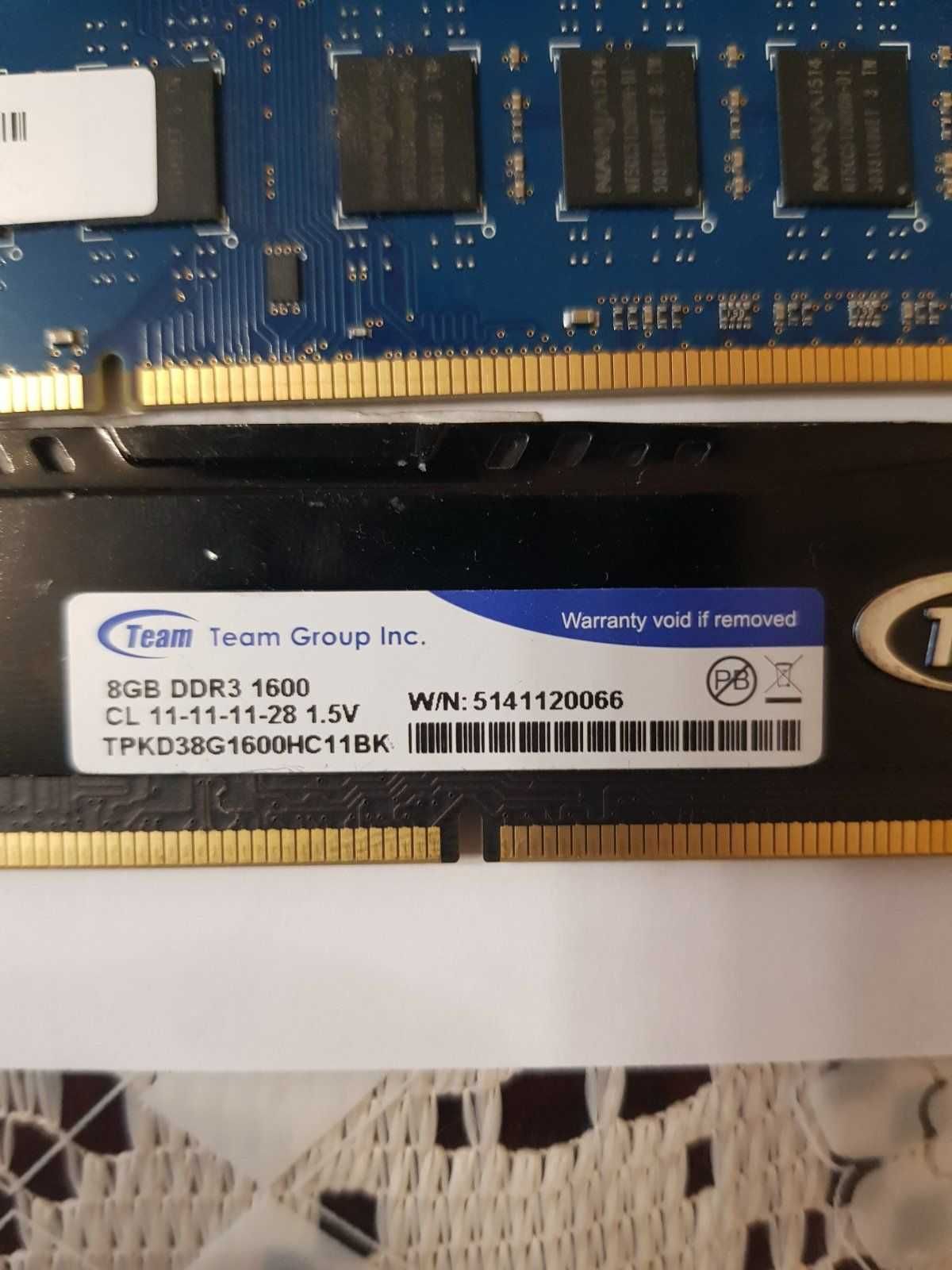 8Gb DDR3 1600MHz PC3-12800 робоча перевірена