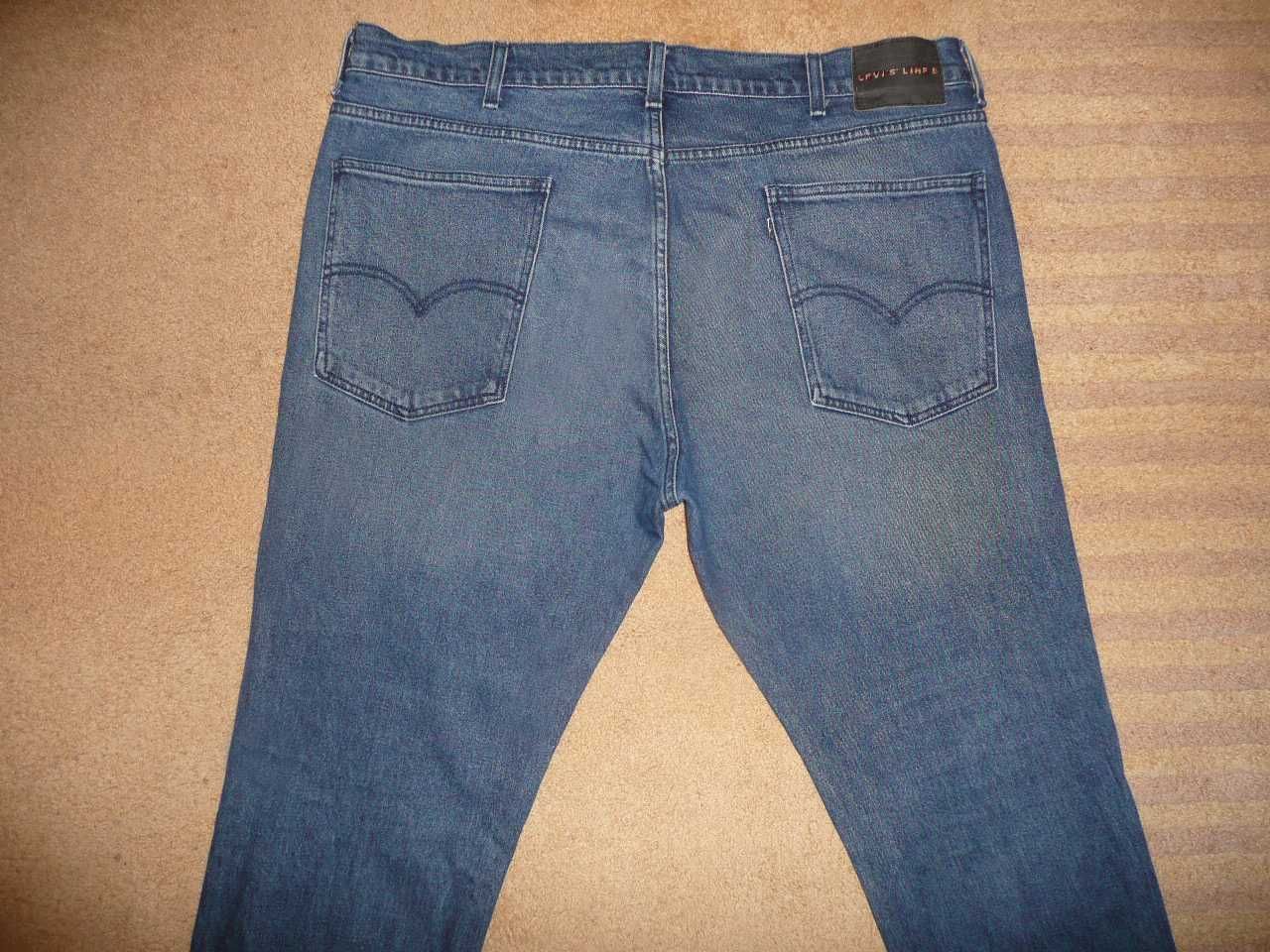 Spodnie dżinsy LEVIS LINE8 W38/L32=52/111cm jeansy