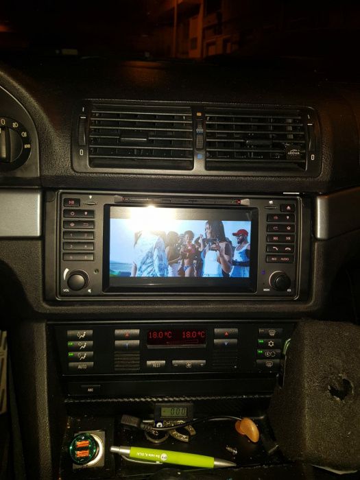 Radio android bmw e39 x5 e53 topo de gama