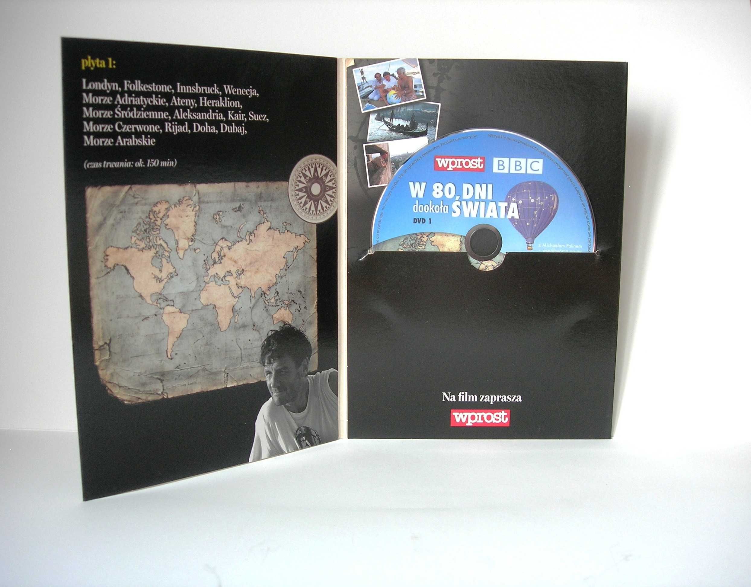 "W 80 dni dookoła świata - część 1" DVD Michael Palin BBC 1989