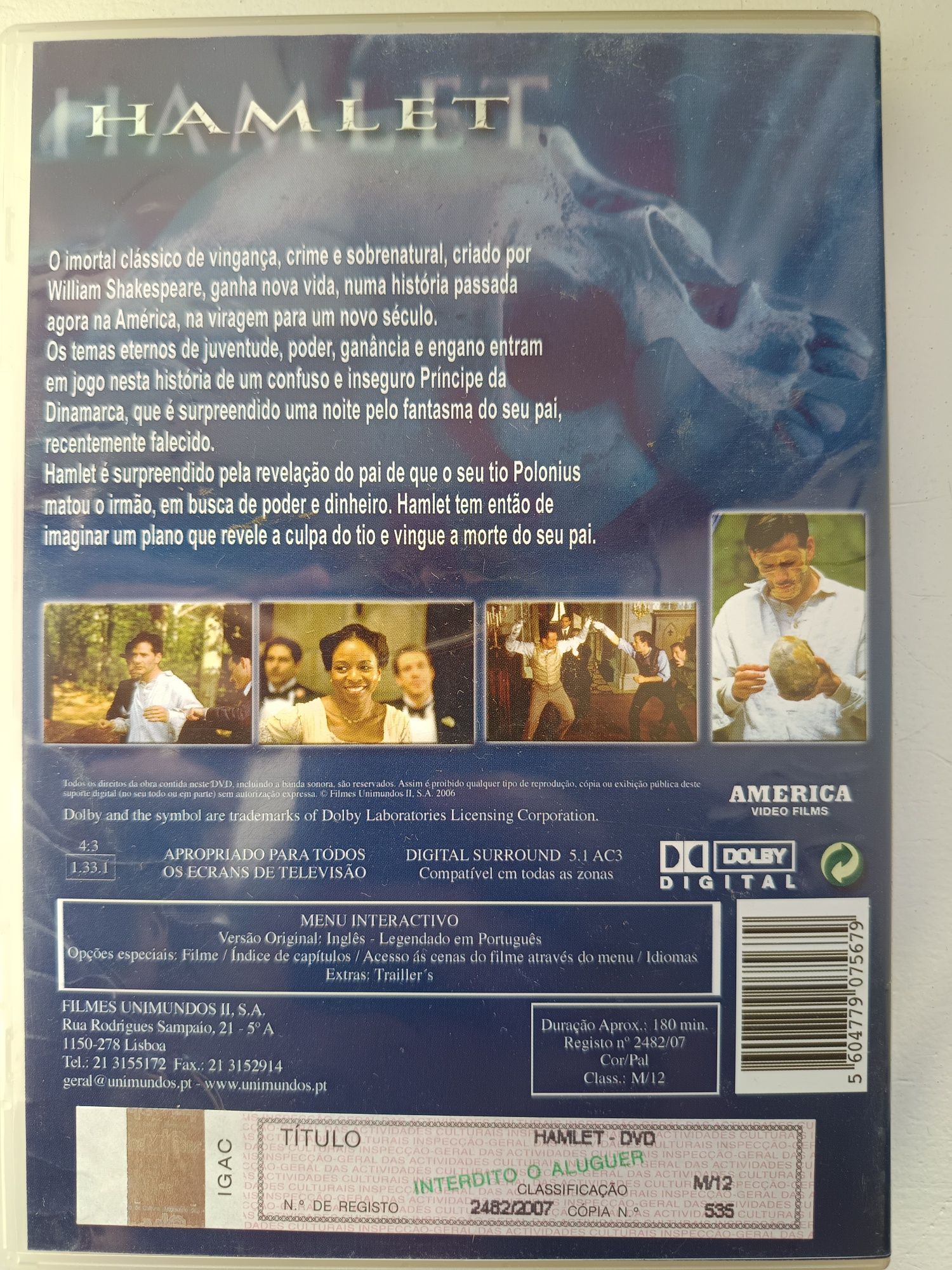 DVD Hamlet ( original)