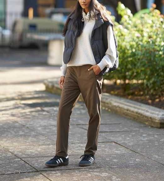 Uniqlo утеплені штани, флісова підкладка