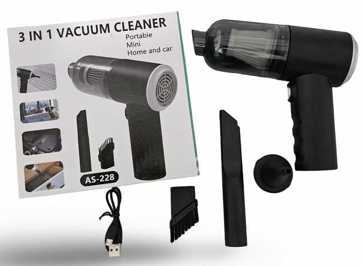 Автомобильный пылесос аккумуляторный UFT CVC3 3 в 1 Vacuum cleaner