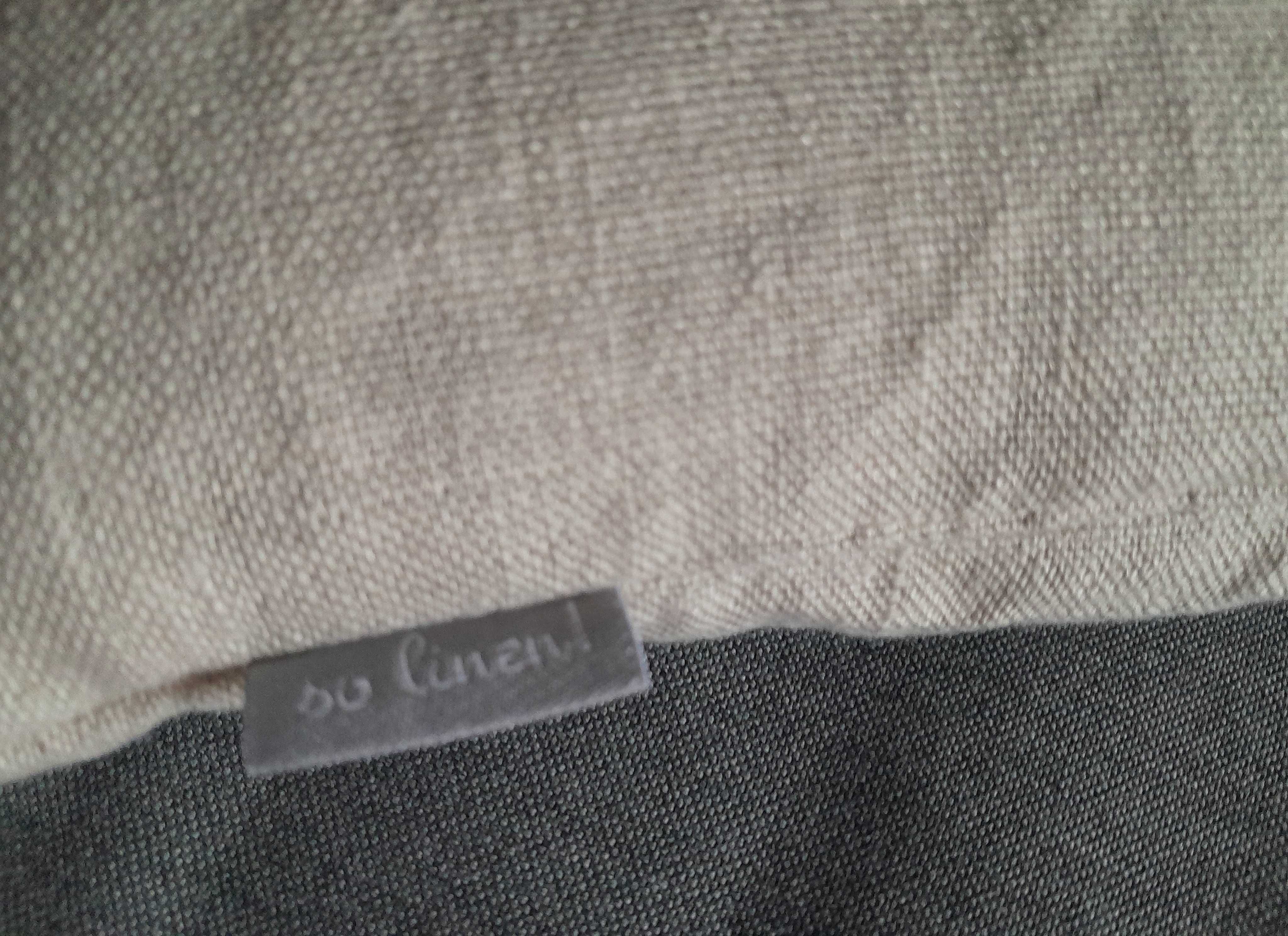 lniana poduszka z gryką | natural linen polskiej marki so linen!