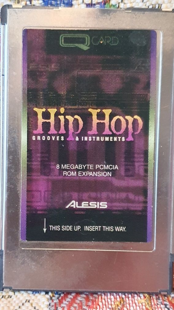 Alesis QCard HipHop Hip Hop QS6 QS7 QS8 QSR