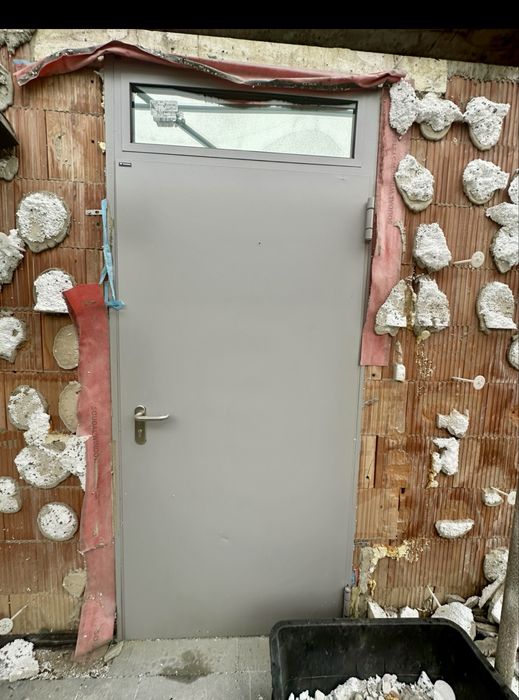Drzwi aluminiowe zewnętrzne Wiśniowski ECO-Dsp-1 1000x2050