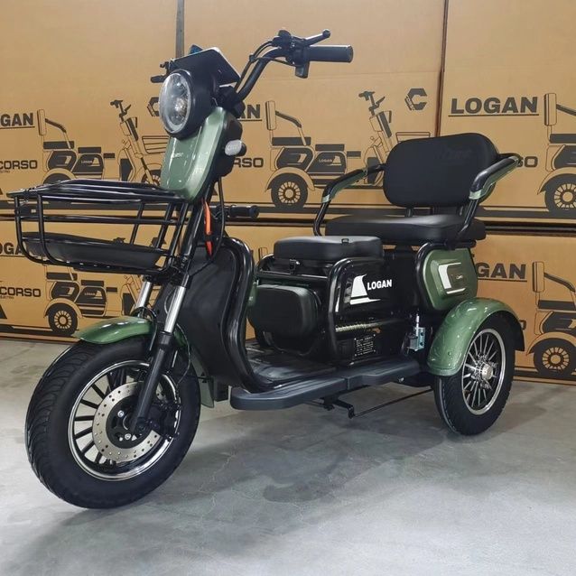 ‼️Електротрицикли FADA  1200 Вт  /72 v 23Ah 220 кг Дорослі‼️
