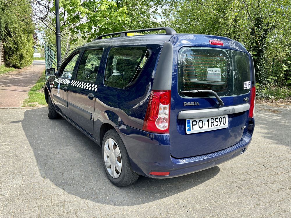 Dacia Logan 2012, 7-osobowa, gaz,idealna na taxi