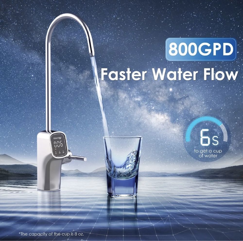 Waterdrop G3P800_Осмос система фільтрації води