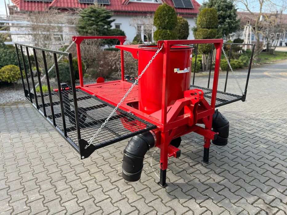 Ścielarka rozscielacz słomy do truskawek ST-1 rozścielacz. PROMOCJA