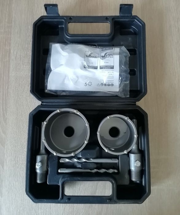 Zestaw otwornic pod puszki, do betonu, Parkside PBKS 6 A1