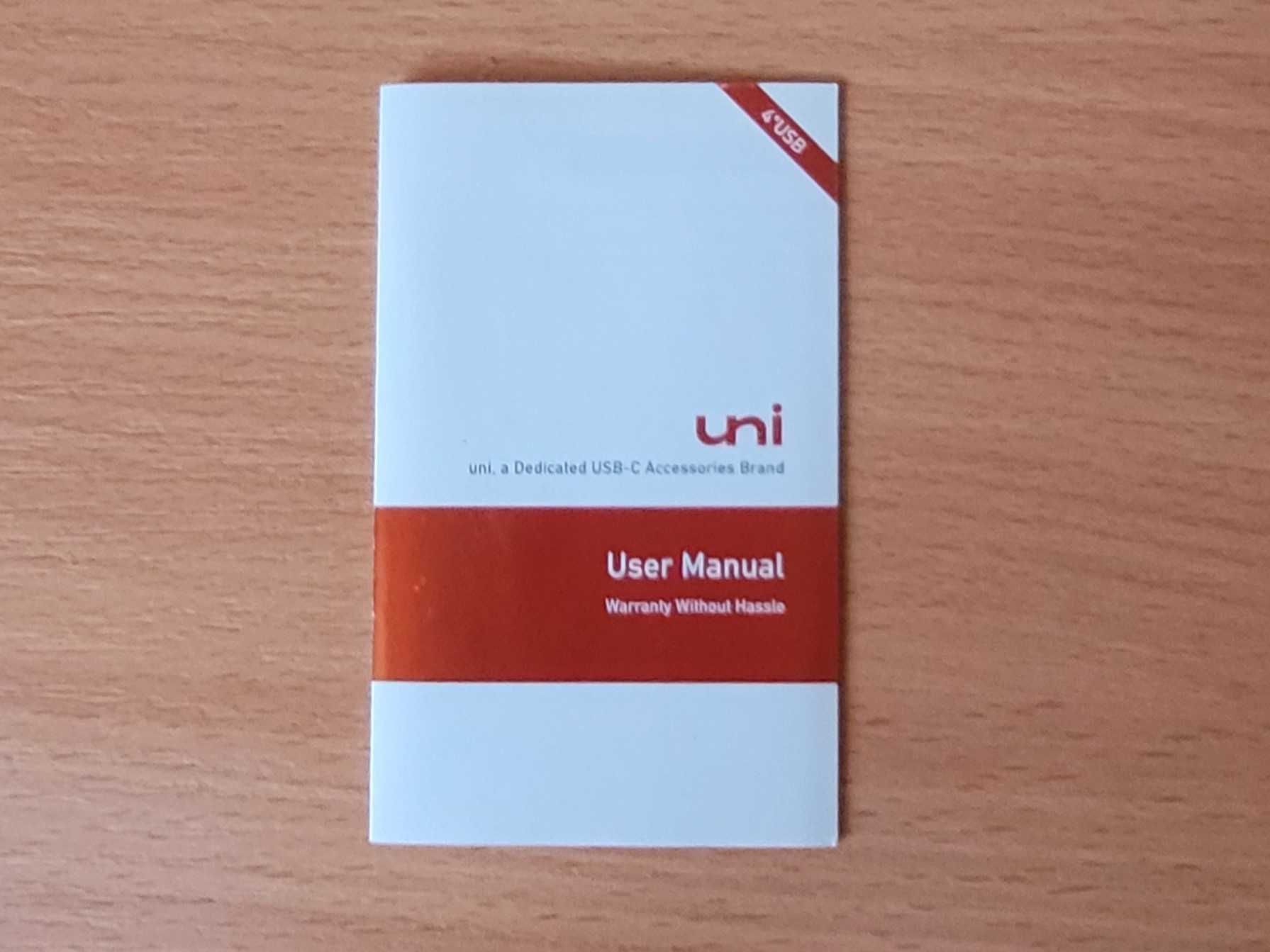 Hub USB-C Uni – Ultra Cienki 4x USB 3.0 | Aluminium | Szybki Transfer