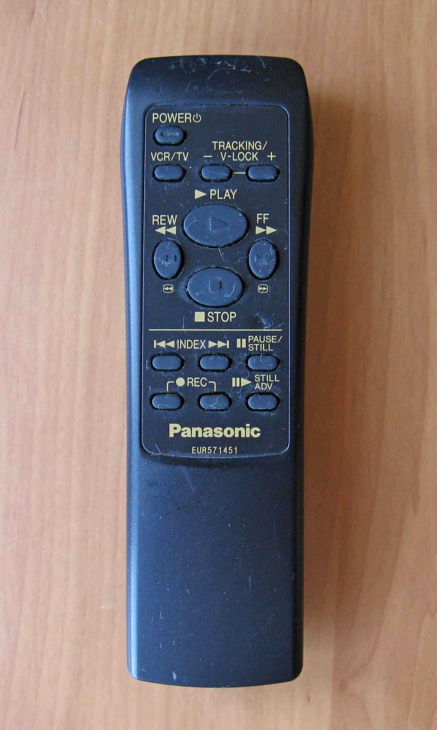 Пульт ДУ для VCR Panasonic