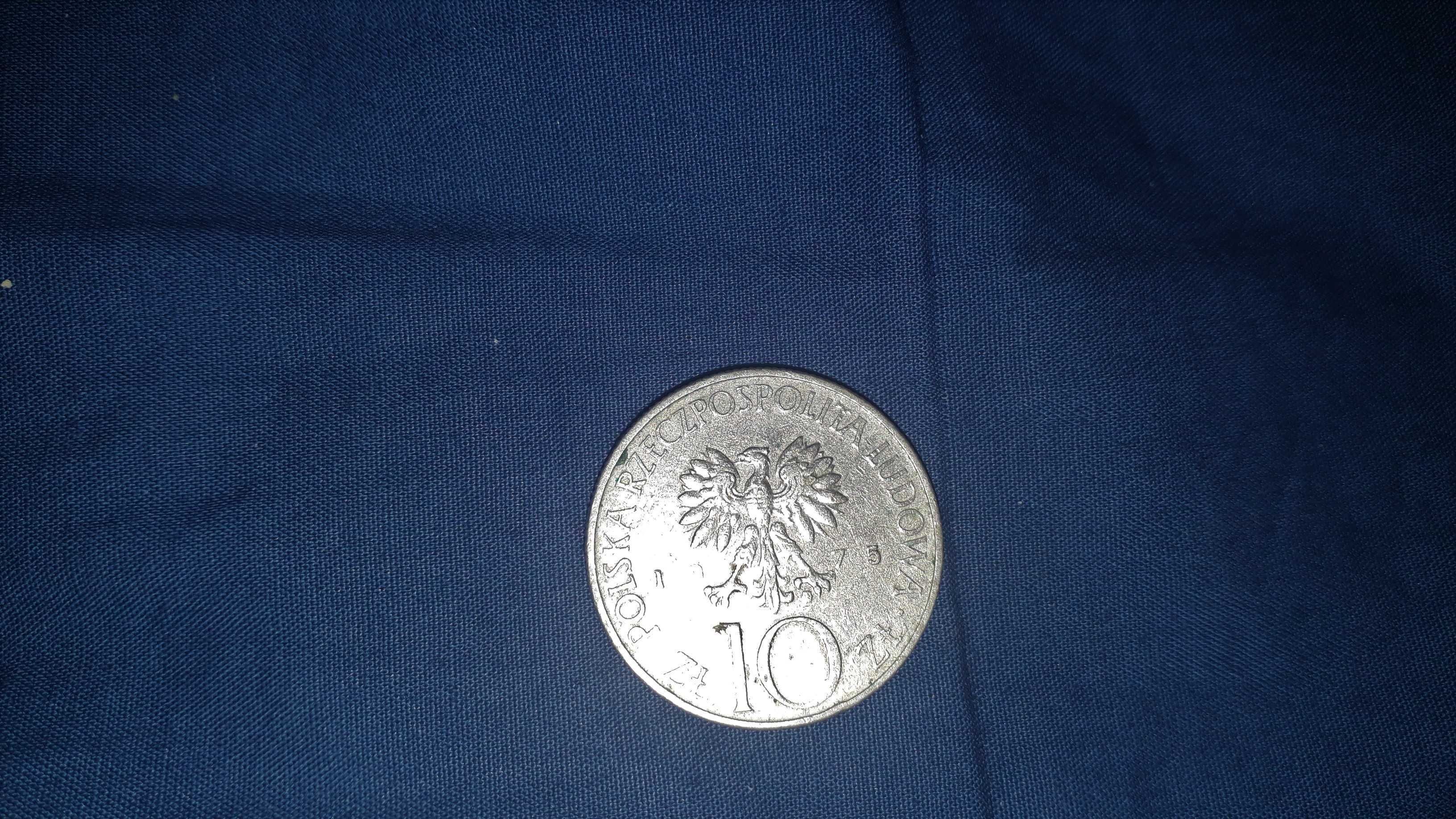Moneta 10zł ,PRL 1975