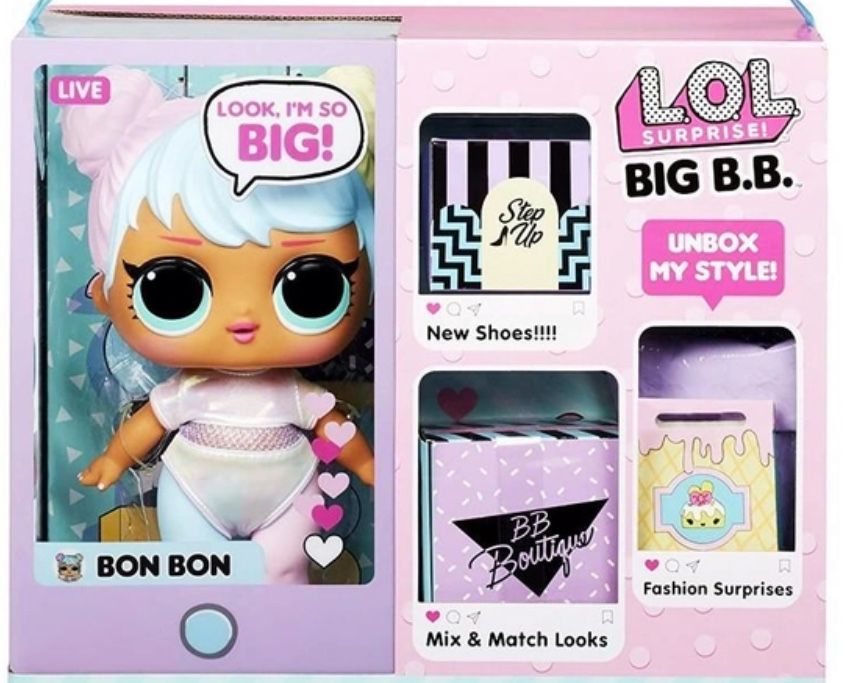 Игровой набор Кукла L.O.L SURPRISE! серии Big B.B. Bon Bon