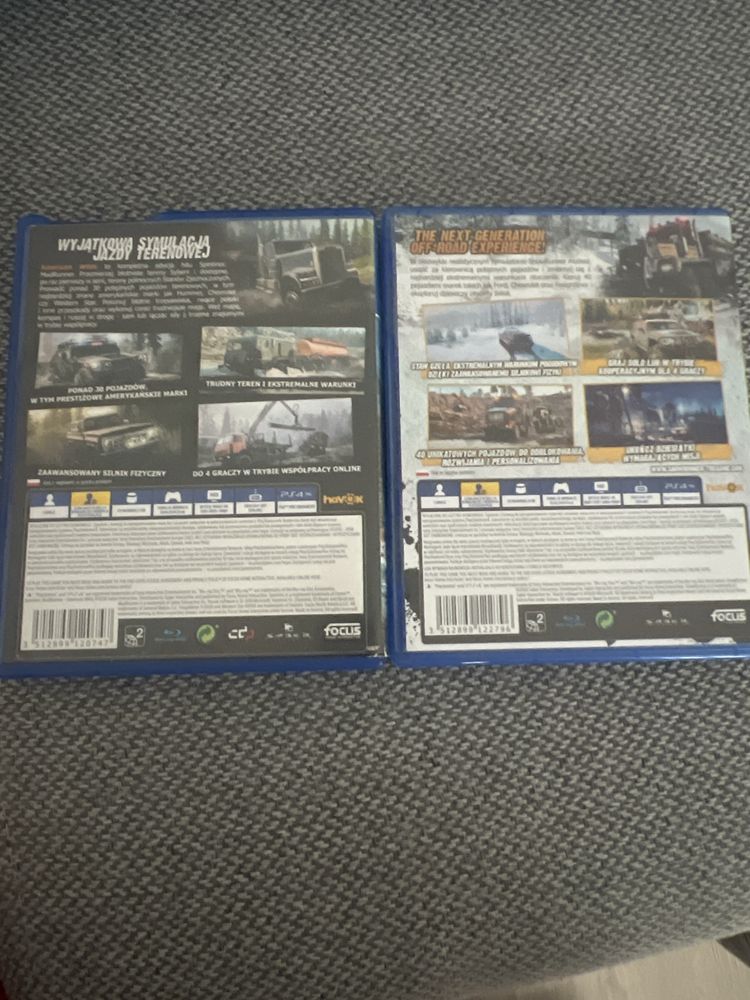 Gry na PS4 Mud Runner i Snow Runner