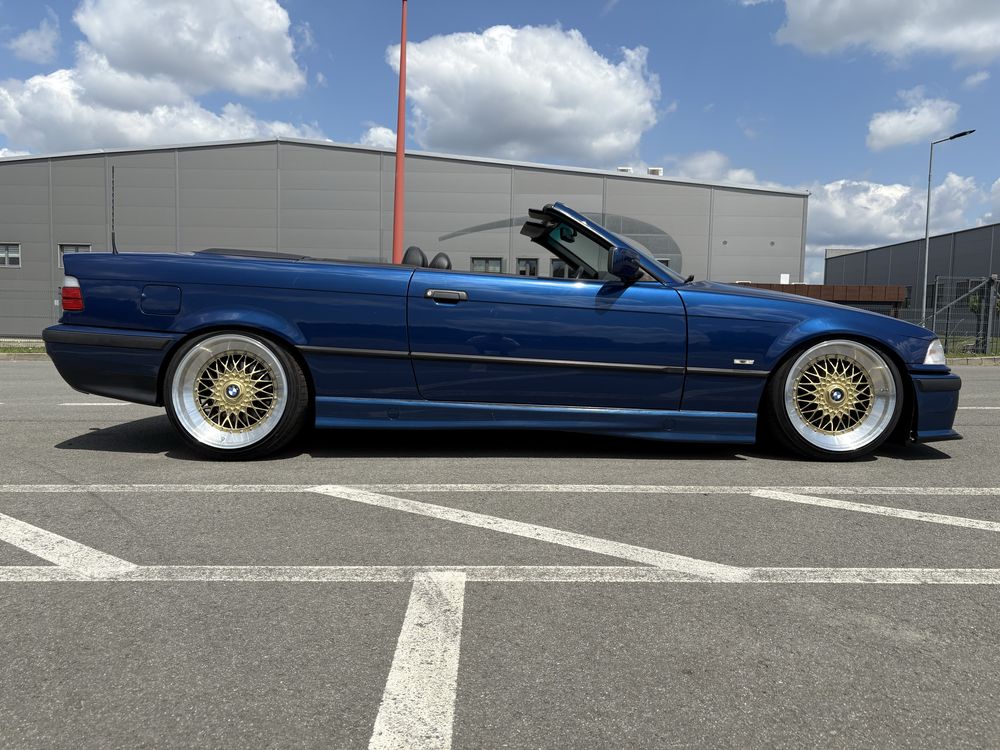 BMW E36 Cabrio Avusblau ZDROWA