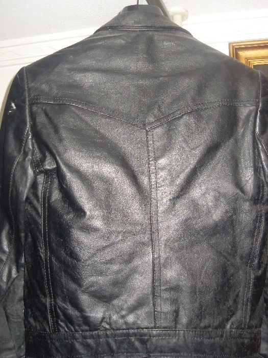 Blusão /em Pele de senhora