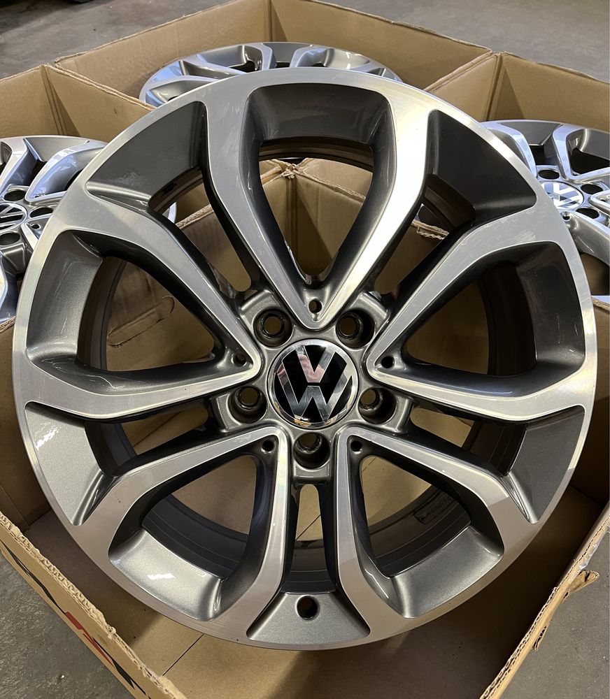 Alufelgi 17 VW Golf Caddy Touran Sharan 5x112 Felgi