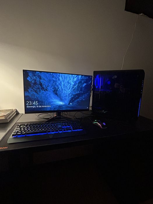 PC Gaming + Monitor + Teclado + Rato – Pronto a Usar!