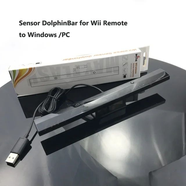 Nova barra de sensor sem fio mayflash dolphinbar para wii controle de