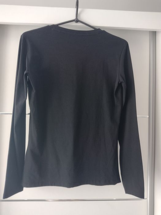 Czarna bluzka Guess Icon rozmiar M