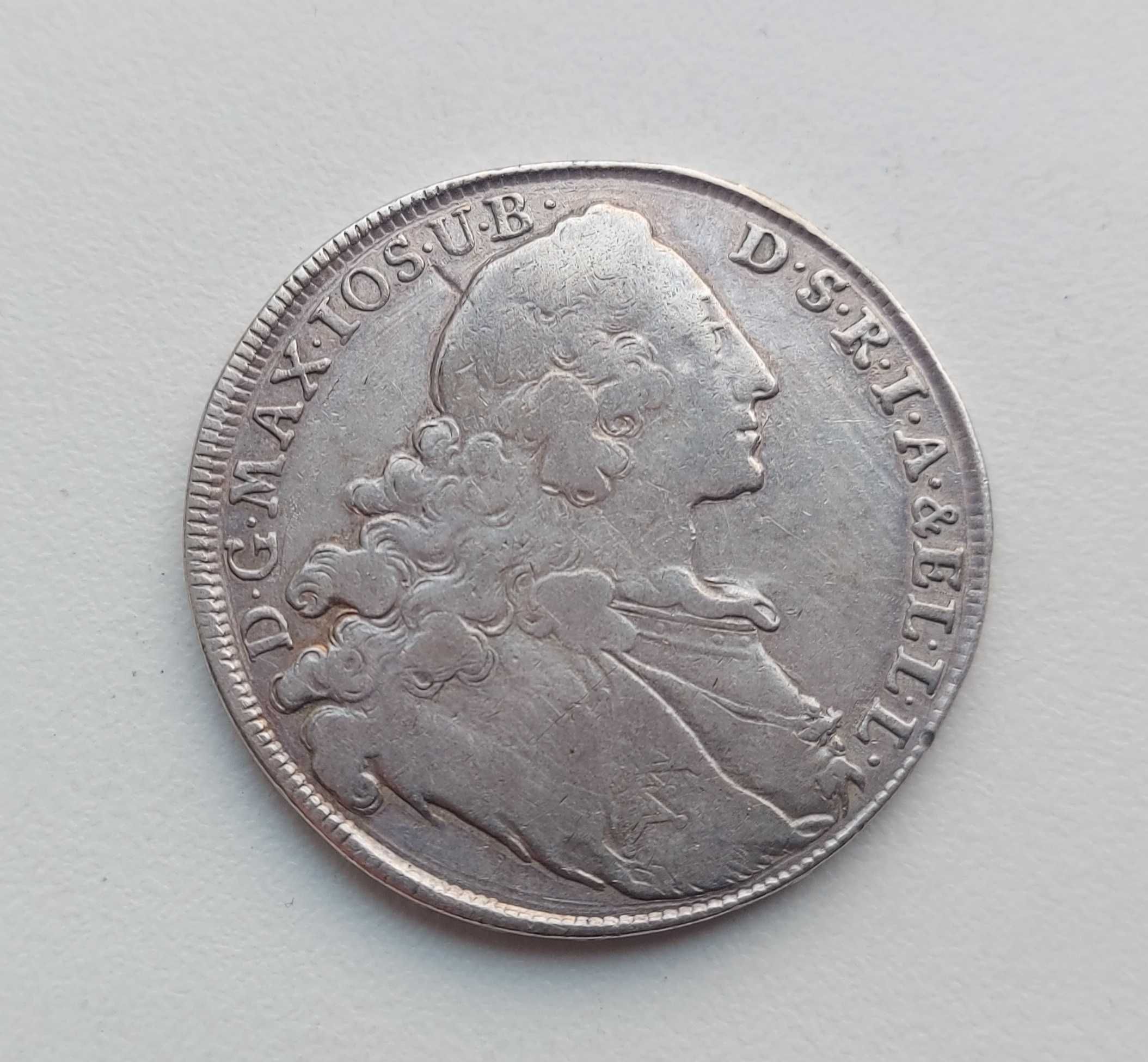 Баварія 1 талер 1764 р. Максиміліан ІІІ срібло