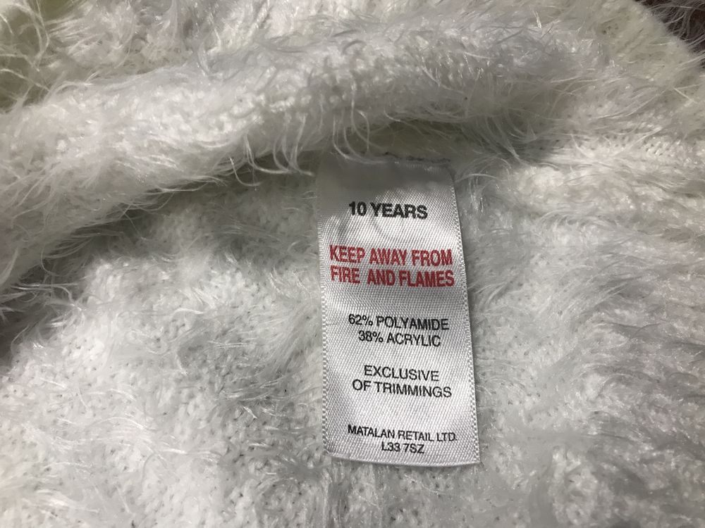 Sweter dla dziewczynki Unicorn  140/146 cm 10 lat