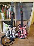 2 gitary do Nintendo Wii i WiiU RockBand Guitar Hero