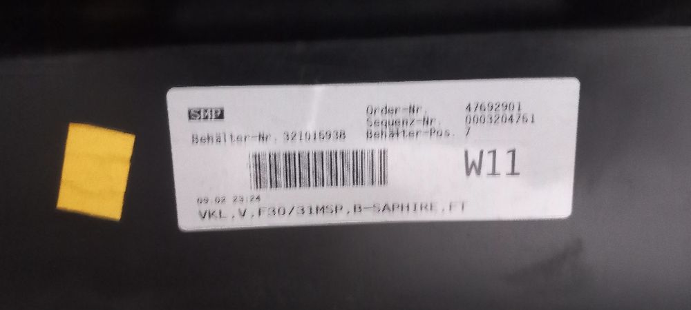 Para-choques ORIGINAL BMW Série 3 M (F30)