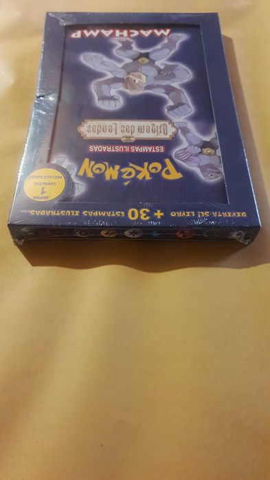 2006 POKEMON TCG Machamp EX Legend Maker Half Deck + Livro NOVO