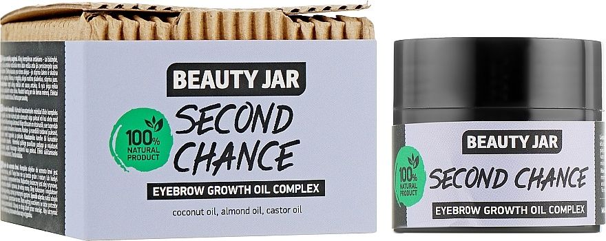 Олійний комплекс для росту брів Beauty Jar Second Chance Eyebrow Growt