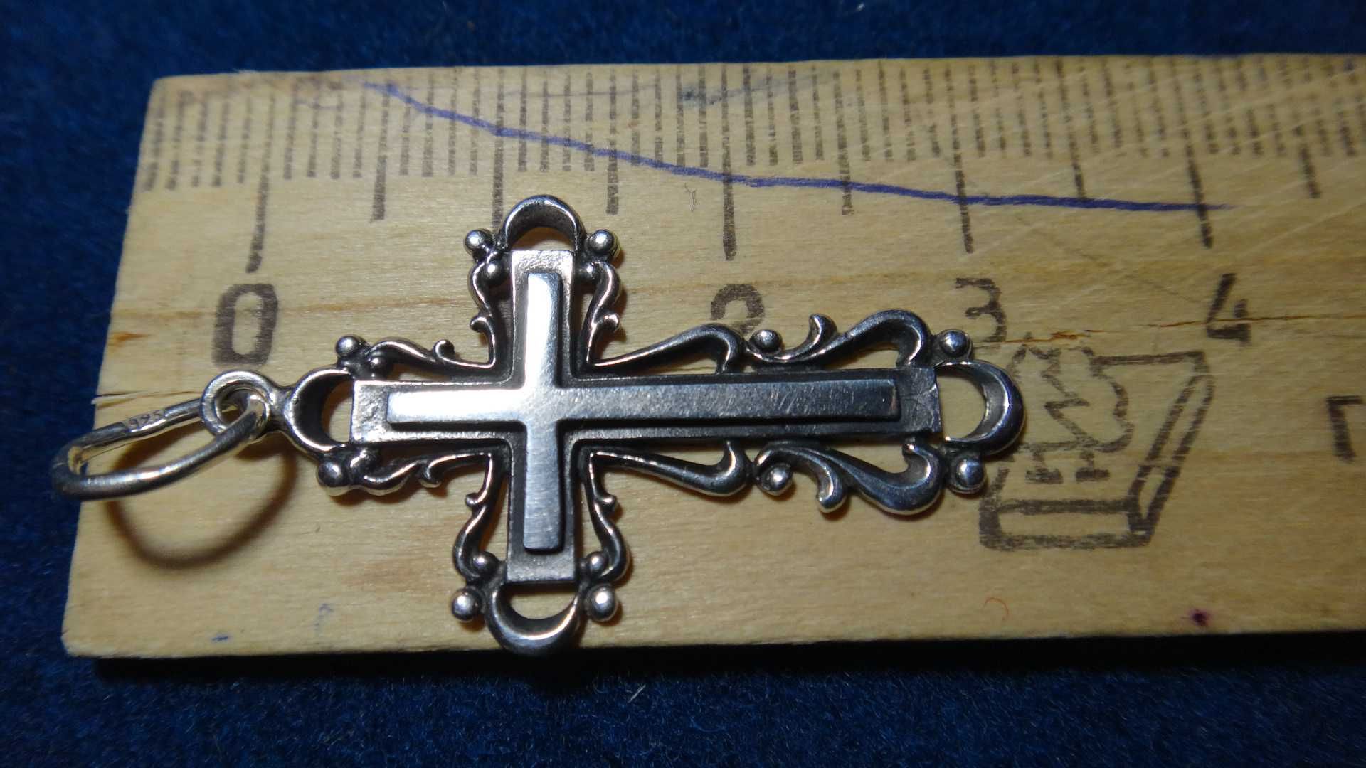 Крестик  - серебро