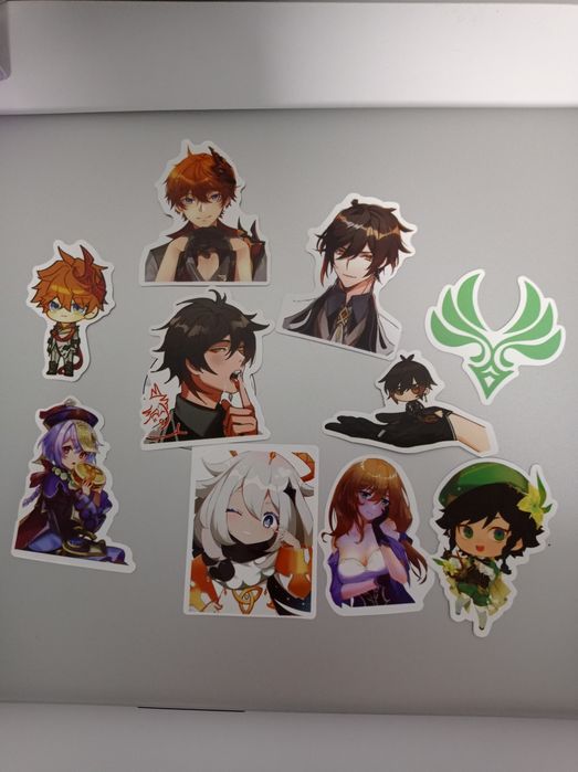 Наклейки геншин імпакт