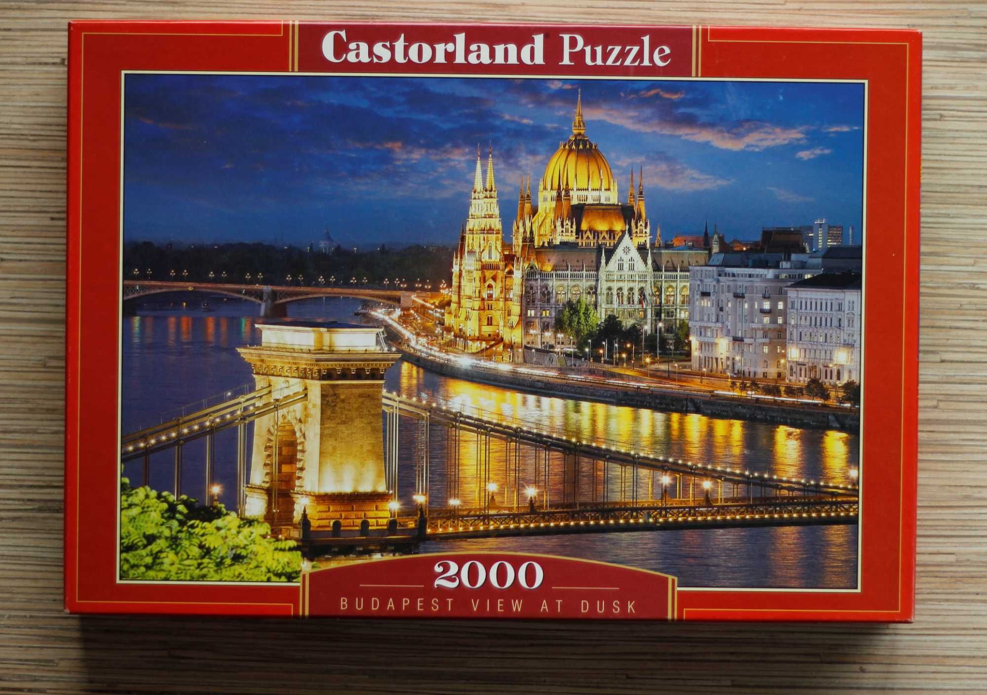 Puzzle Castorland 2000 Budapeszt (Budapest view at dusk)