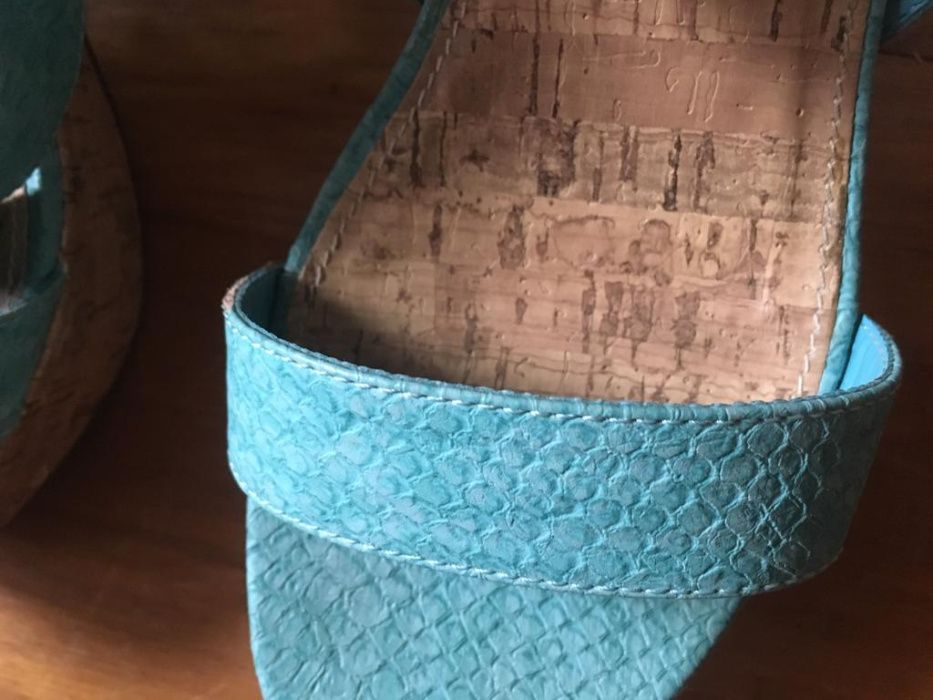 Sandálias turquesa PARFOIS