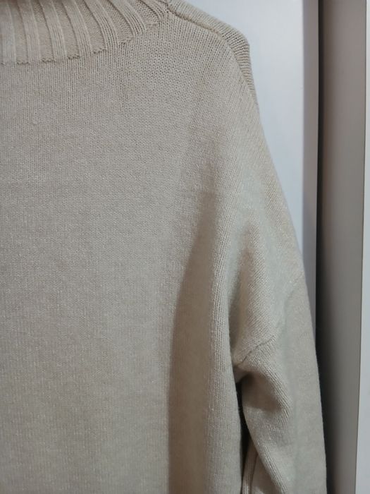 Świetna długa sweterkowa sukienka. NOWA Bez metki