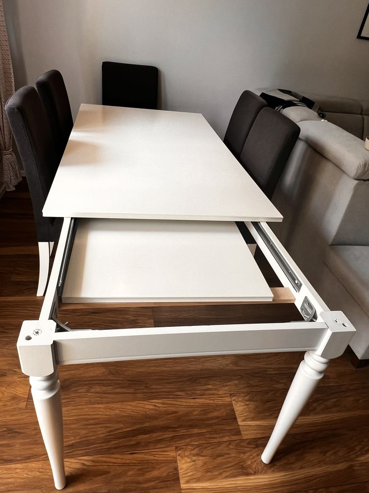 Stół Ingatorp + 6 krzeseł