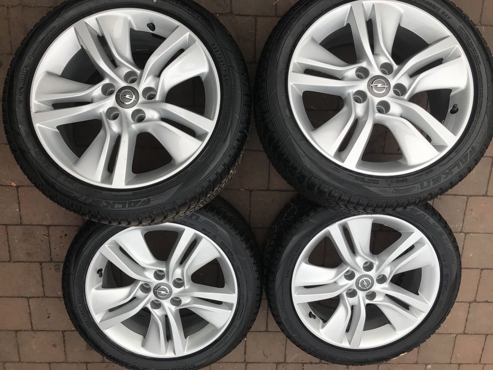 Felgi Aluminiowe 17” OPEL 5x110 Oryginał Czujniki Jak Nowe