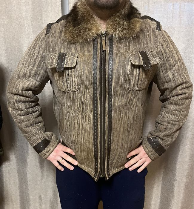 Натуральна дублянка GLABOR Leather & Fur