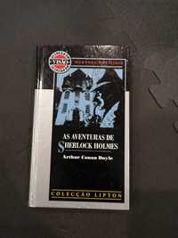 livro mestres policiais As aventuras de Sherlock Holmes 2
